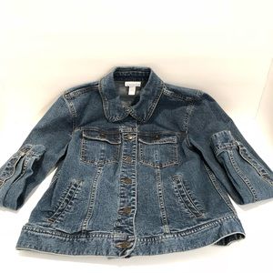 Charter Club Jean Jacket NWOT